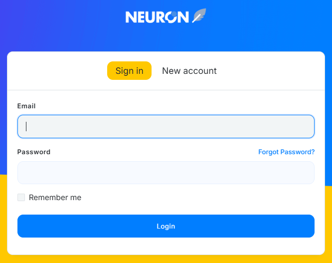 Neuronwriter signup