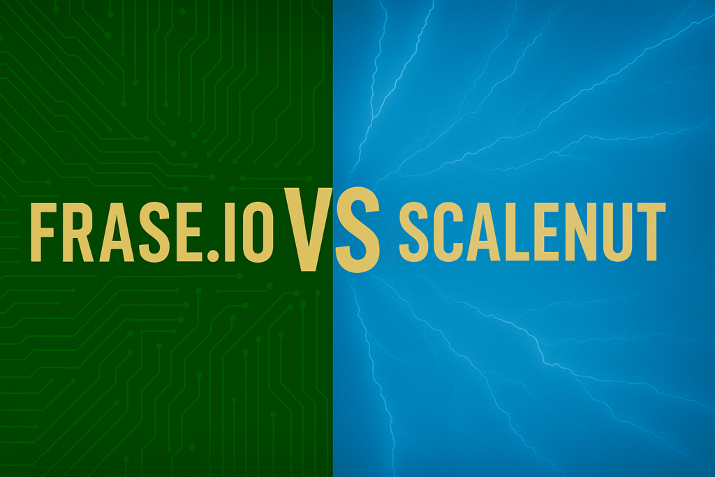 Frase.io vs Scalenut