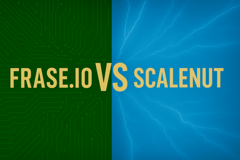 Frase.io vs Scalenut