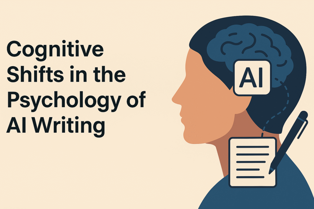 Cognitive Psychology of AI Writing