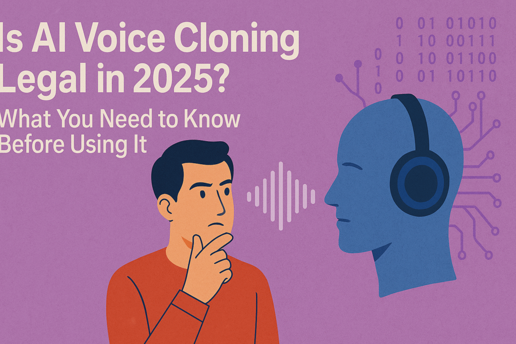 Is AI Voice Cloning Legal?