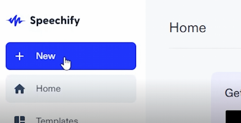 How to use Speechify new button