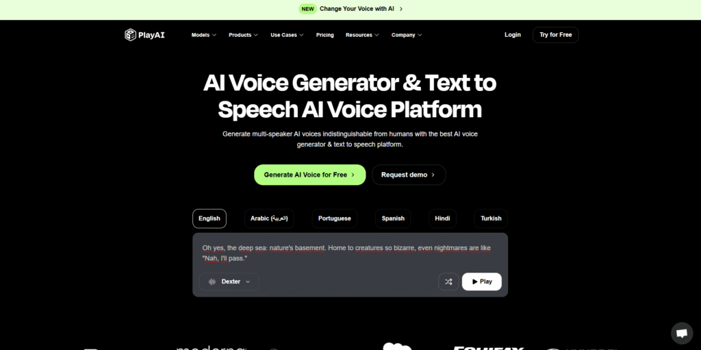 main website